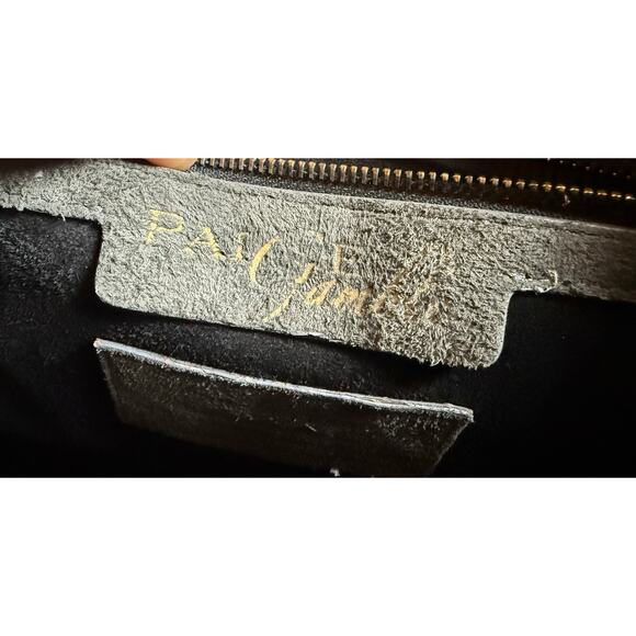 Paige Gamble Ines Ponyhair Bag Python $2400 - Picture 4 of 12